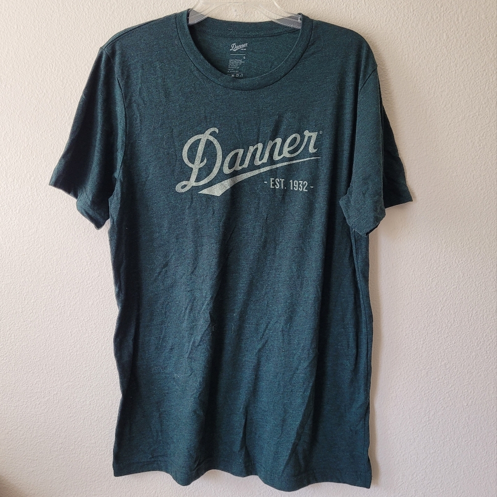 Danner Teal Short Sleeve Tee Shirt TShirt